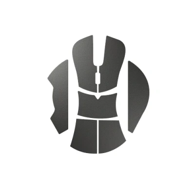 Afbeelding van Glorious Gaming Klittenband voor muizen Model D antislip, vet en zweetbestendig, 0,5 mm dik, voorgesneden, eenvoudig aan te brengen, 3M lijm, zwart