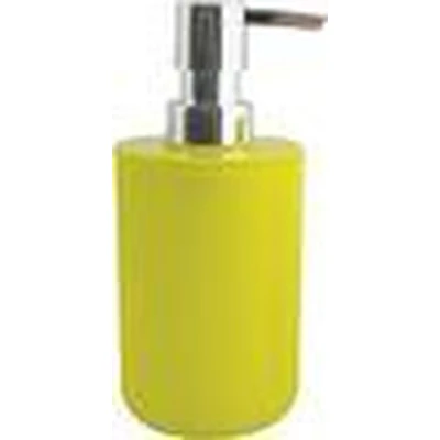 Afbeelding van MSV Zeeppompje/dispenser Porto PS kunststof appelgroen/zilver 7 x 16 cm 260 ml
