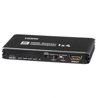Afbeelding van My Wall 8K HDMI splitter 1 in 4 out