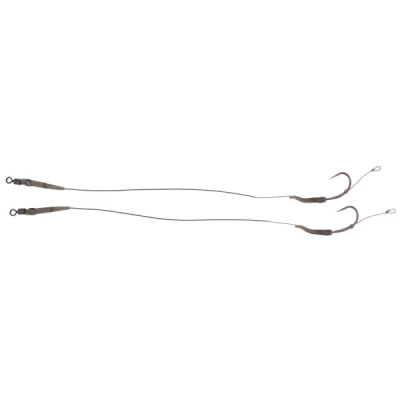 Afbeelding van Ultimate Combi Rig 25lbs, 2pcs Hook size 4 Karper onderlijnen