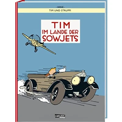 Afbeelding van Tim und Struppi: im Lande der Sowjets farbige Ausgabe