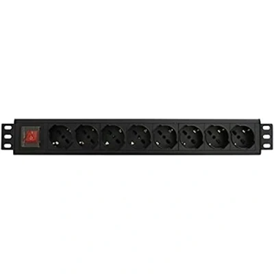Afbeelding van Strip 8 Tomas Schuko WP WPN PDU G01 08 Zwart