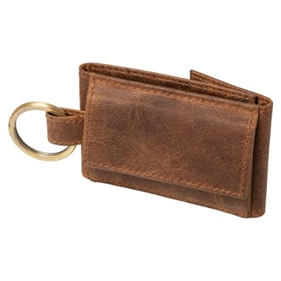 Afbeelding van Alassio mini portefeuille leer bruin JU 42243