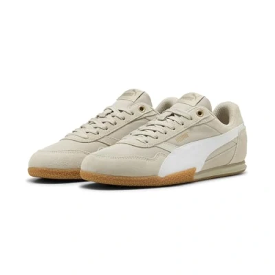 Afbeelding van Bella Donna nylon sneakers voor Dames, Wit/Goud, Maat 38,5 PUMA