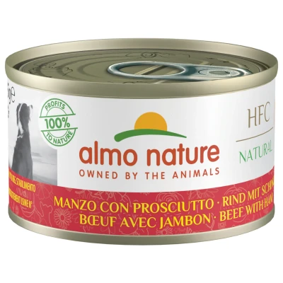 Afbeelding van Almo Nature Hfc Dog Natural 95 g Hondenvoer Rundvlees&amp;Ham