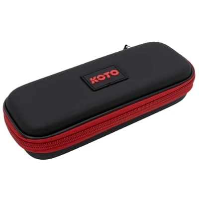 Afbeelding van KOTO dartwallet EVA Small Rood, Darttas met Ritssluiting, Dartetui Darts logo, Dart Hoes, dartkoffer,