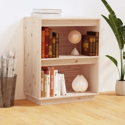 Afbeelding van Wandkast 60x34x75 cm massief grenenhout