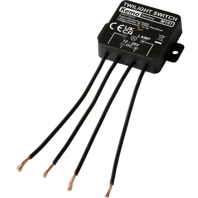 Afbeelding van Kemo M197 Schemerschakelaar Module 12 V/DC, 24 V/DC