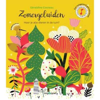 Afbeelding van Uitgeverij oogappel geluidenboek zomergeluiden