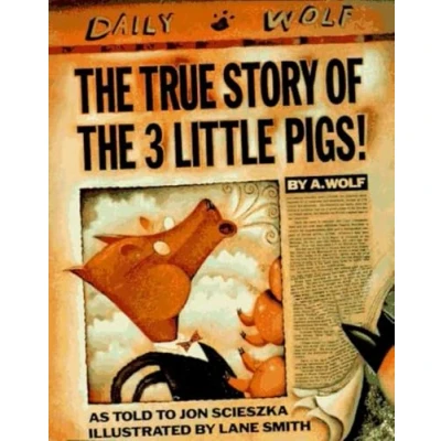 Afbeelding van the True Story of 3 Little Pigs