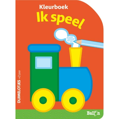 Afbeelding van Uitgeverij ballon kleurboek ik speel