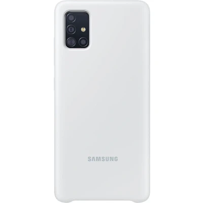 Afbeelding van Galaxy A51 Siliconen Hoesje EF PA515 Wit Samsung Smartphone Hoesjes Geen Verzendkosten &amp; Morgen In Huis