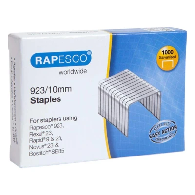 Image de Boite de 1000 Agrafes Galvanisées 923/10mm type 23