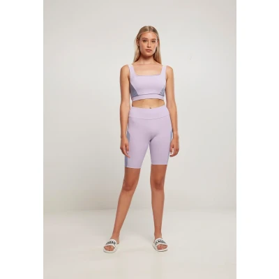 Afbeelding van Urban Classics Bustier, Dames, Maat: XL, Lilac violablue softseagrass