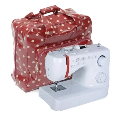 Image de Hobby Gift MRB.003 Sac pour machine à coudre Rouge 20 x 43 37 cm