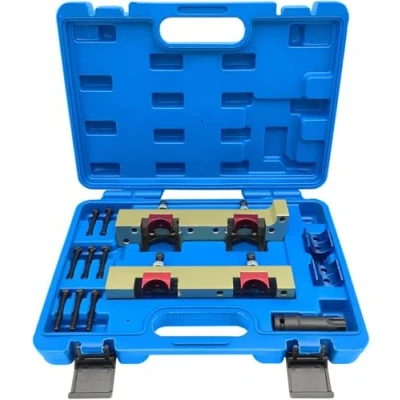 Afbeelding van THIKPO Nokkenas blokkeer en uitlijningsgereedschapsset Compatibel met Mercedes Benz M133, M270, M274, M264 motoren 15 delige set draagtas, OEM: 270589016100,