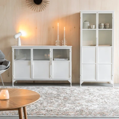 Afbeelding van Korpela wandkast laag 3 deurs wit