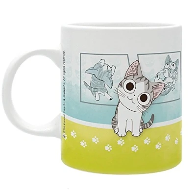 Afbeelding van CHI Mug 320 ml paw prints subli with box x2