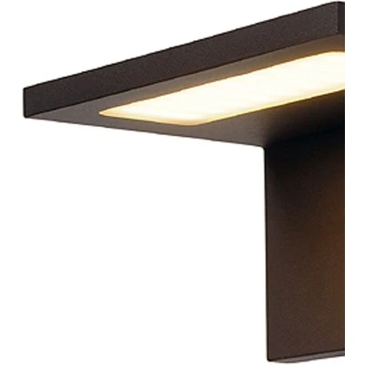 Afbeelding van SLV ANGOLUX 231355 LED buitenlamp (wand) vast ingebouwd 6.8 W Antraciet
