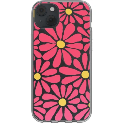 Afbeelding van imoshion hoesje Geschikt voor iPhone 14 Design Dusty Rose Flowers Connect