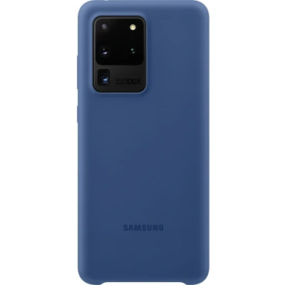 Afbeelding van EF PG988TNEGEU Samsung Silicone Cover Galaxy S20 Ultra/S20 Ultra 5G Navy