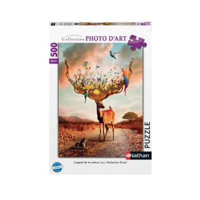 Image de Puzzle 500 Pièces Nathan L&#039;appel de la nature