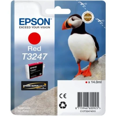 Afbeelding van Epson T3247 Inktcartridge Rood