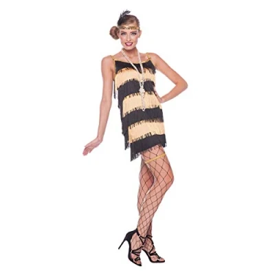 Afbeelding van Folat Jaren 20 Flapper Charleston Jurk 3 delig (40 42)
