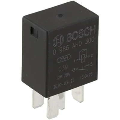 Image de Bosch Automotive 0986Ah0300 Mini Relais 12V 20A, 4 Terminaux, Ip5K4