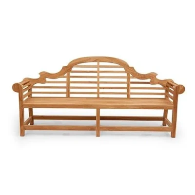 Afbeelding van Buitengewoon Boet Lutyens 5 zits tuinbank Teak 225 cm