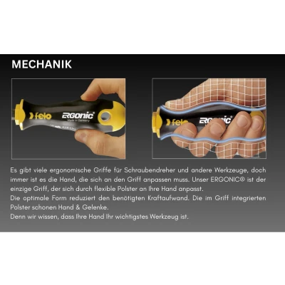 Afbeelding van Schroevendraaierset Ergonic 6 Dlg