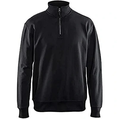Afbeelding van Blaklader Sweatshirt met halve rits 3369 1158 Zwart