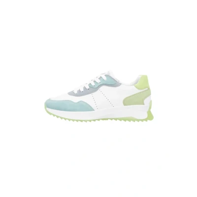 Afbeelding van Rieker W1308 Lage damessneakers, Wit 81, 38 EU