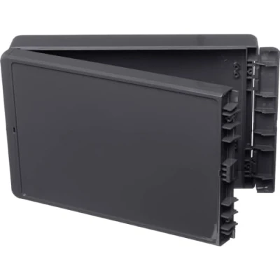 Afbeelding van Bopla Bocube B 261706 PC V0 7024 96016324 Outdoorbehuizing Polycarbonaat (V0) Grafietgrijs (RAL 7024) 1 stuk(s)
