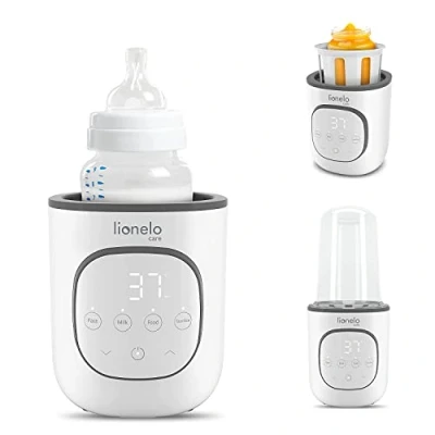 Afbeelding van Lionelo Thermup 2.0 Flessenwarmer 5in1 Verwarming van vloeistoffen en eten sterilseren ontdooien BPA FREE Overhittingsbeveiliging Thermostaat Automatische uitschakeling bij watertekort