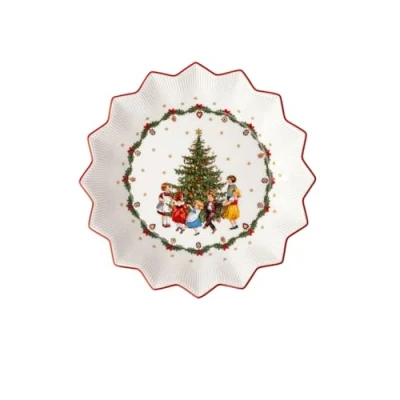Afbeelding van Villeroy &amp; Boch Toy&#039;s Fantasy Serveerschaal 24 Cm Gebroken Wit