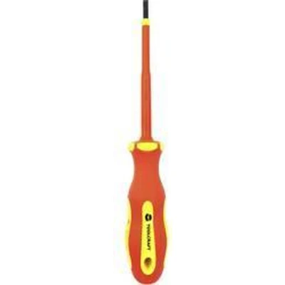 Afbeelding van TOOLCRAFT SL 5.5 VDE, Elektronica en fijnmechanica, Werkplaats Platte schroevendraaier Koplengte: 125 mm