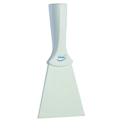 Afbeelding van Vikan Nylon schraper op handgreep gemonteerd, 10,2 cm, wit