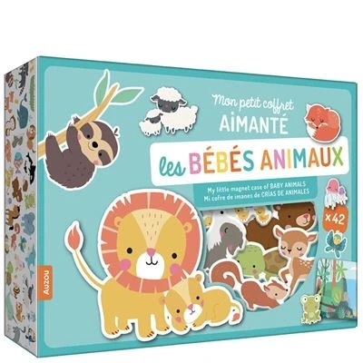Image de Les bebes animaux mon petit coffret aimante