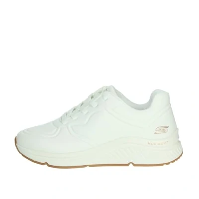 Afbeelding van Skechers Sneakers laag, Dames, Maat: 40, White Hoogwaardig imitatieleer