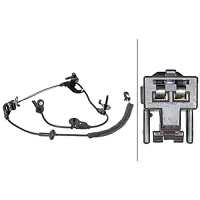 Afbeelding van HELLA 6PU 012 679 751 ABS sensor Met houder Actieve 2 975 12