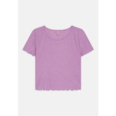 Afbeelding van Kids ONLY Kognella O NECK Tshirt basic voor kinderen, Maat: 158/164, African violet