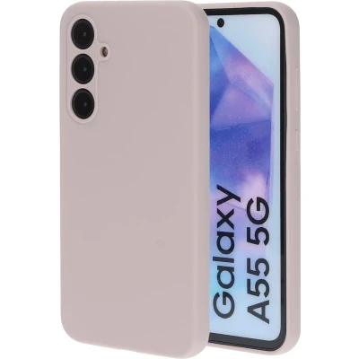 Afbeelding van Mobiparts Silicone Cover Samsung Galaxy A55 Soft Salmon