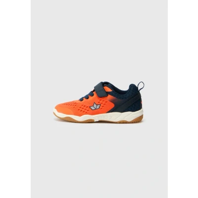 Afbeelding van LICO KEY VS Unisex Sneakers laag voor kinderen, Maat: 32, Orange/navy Textiel