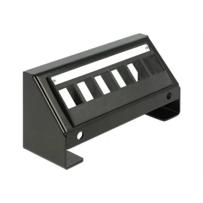 Image de Delock Boîte de dérivation pour montage en surface noir 6 ports
