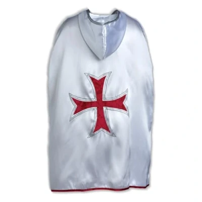 Afbeelding van Liontouch Maltese riddercape Middeleeuwse imitatie cape, klassiek thema van het rode kruis kostuums, fantasiejurken en koninklijke kostuums voor kinderen