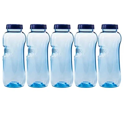 Afbeelding van BPA vrij Tritan waterfles 1 l/0,75 l/0,5 l, 5 x 500 ml