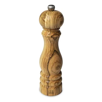 Image de Moulin à poivre manuel en bois d&#039;olivier, 22 cm 8,75in paris