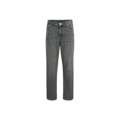 Afbeelding van Jack &amp; Jones Junior Jjichris Jjoriginal Straight leg jeans voor kinderen, Maat: 146, Black denim