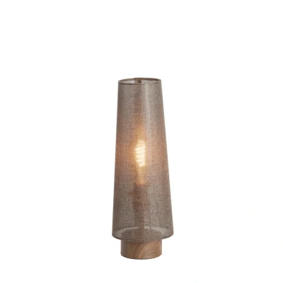 Afbeelding van Light &amp; Living Tafellamp Howie 42cm Donkerbruin